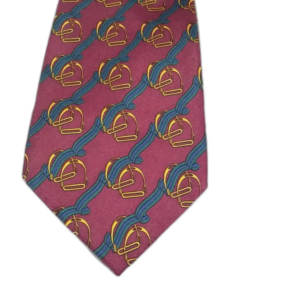 PAOLO GUCCI SILK GG MONOGRAM TIE